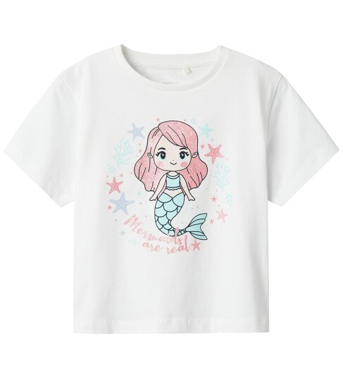 name it Nmffrejane Ss Nreg Top White 98