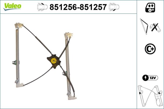 Vindusheis VALEO 851256
