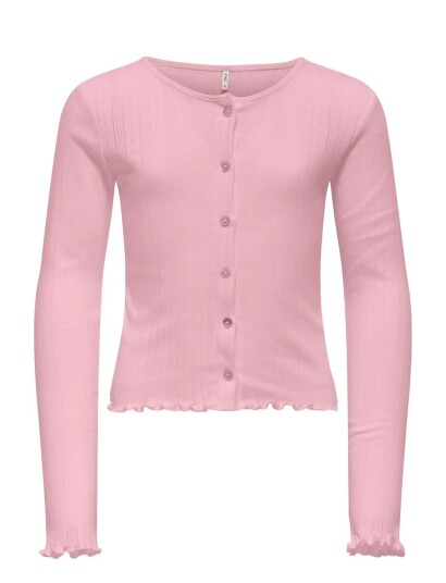 Kids Only Kogsalsa Life L/S Cardigan Jrs Pink 158 164