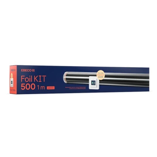 Ebeco Gulvvarmefolie Foil Kit 500 For Tre  Og Laminatgulv 1m