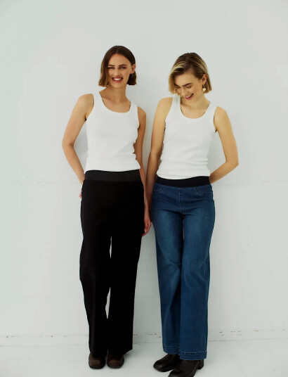 FREE/QUENT Fqshantal-Pants - Black - L