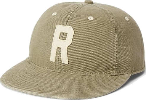 Ralph Lauren Washed Twill Ball Cap Basic Olive