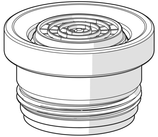 Oras 1012273V 33 Strålesamler M20 Mattsvart