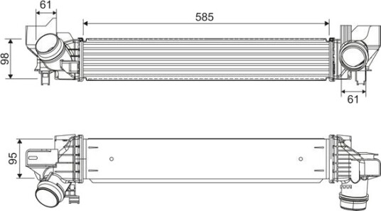 VALEO 818318 Intercooler