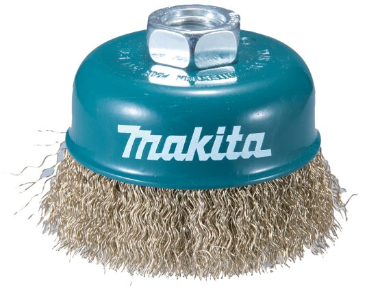 Makita Stålbørste 60mm Skrå Skålbørste Makita Stålbørste 60mm Skrå Skålbørste