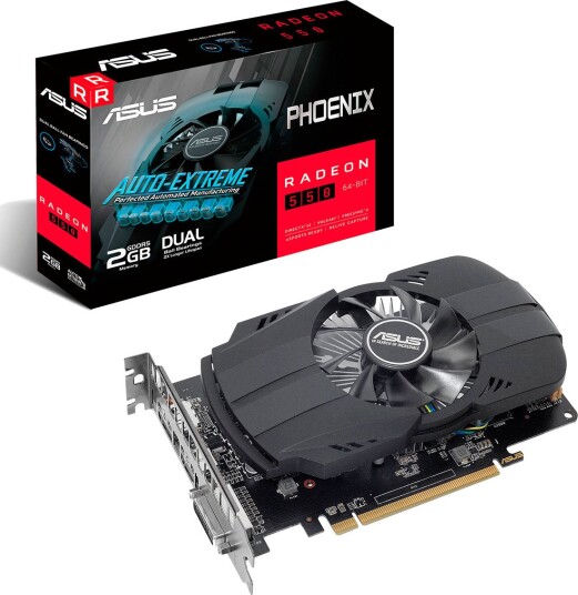 ASUS PH-550-2G AMD Radeon RX 550 Skjermkort 2GB GDDR5