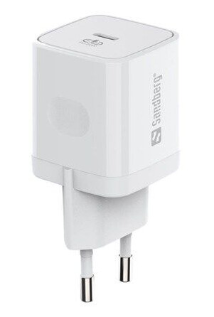 Sandberg 20W USB-C Mobillader Hvit
