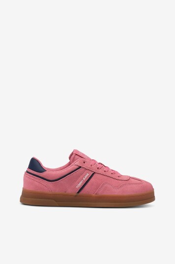 Tommy Hilfiger Joggesko The Greenwich Suede Rosa