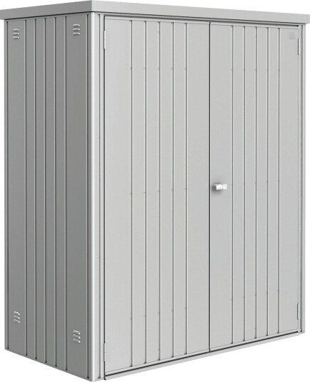 BIOHORT REDSKAPSBOD 150 SØLV METALLIC