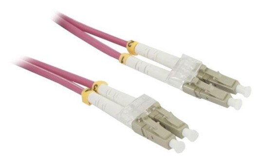 Synergy Fiberkabel Duplex LC/LC OM4 2m Synergy Fiberkabel Duplex LC/LC OM4 2m