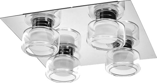 Osram Orbis Flame taklampe 3000 4000K krom