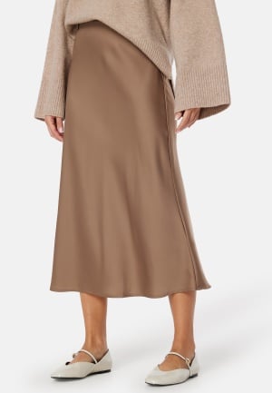 Y.A.S Pella High Waist Midi Skirt Fungi XS