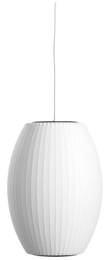 HAY Nelson Cigar Bubble Taklampe Liten Hvit HAY Nelson Cigar Bubble Taklampe Liten Hvit
