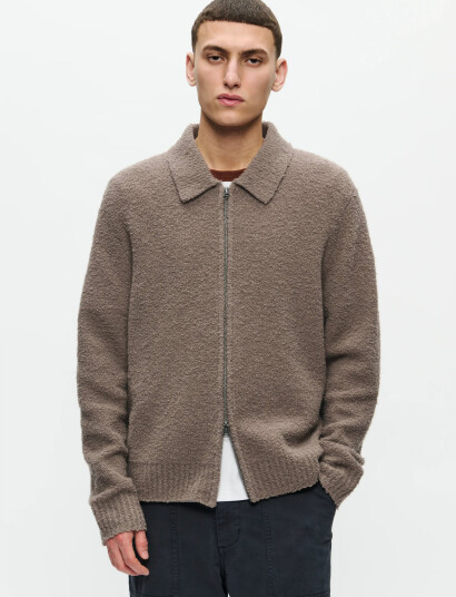 WOOD WOOD Wwandy Cardigan 25191 - Brown - M