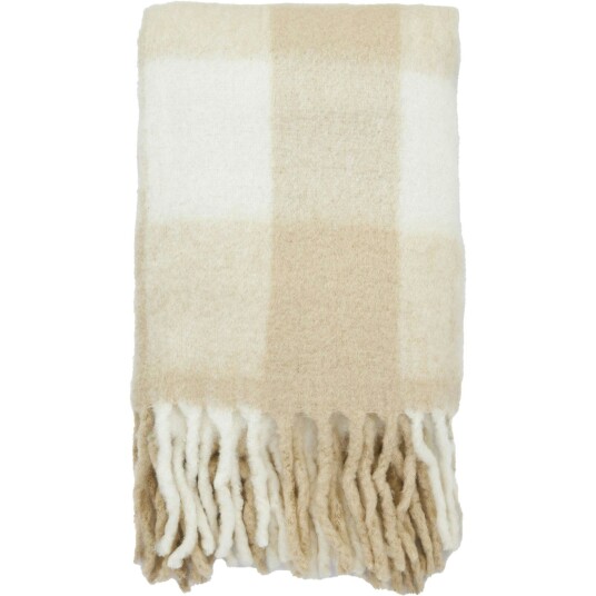 Boel&Jan Minou Pledd 130x170 cm Beige Boel&Jan Minou Pledd 130x170 cm Beige