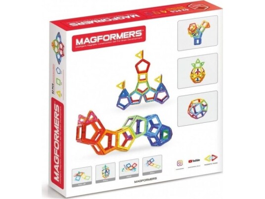 Magformers Blokker Magformers Basic 62El Cat No 701007 Magformers Blokker Magformers Basic 62El Cat No 701007