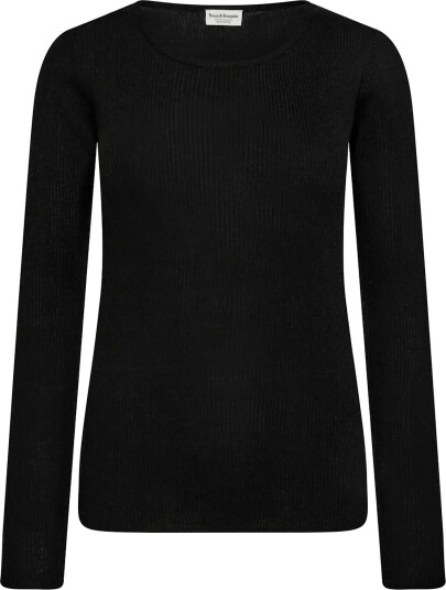 Bruun & Stengade Bs Asdis Regular Fit Knitwear BLACK XS Bruun & Stengade Bs Asdis Regular Fit Knitwear BLACK XS