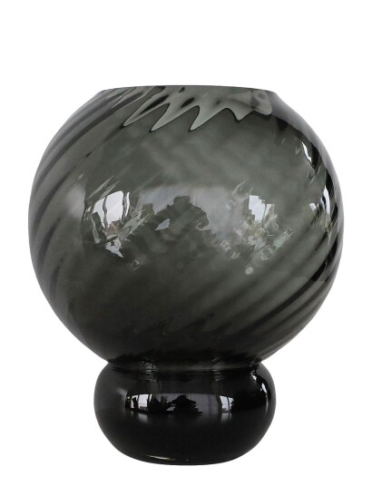 Specktrum Meadow Swirl Vase Small Grey H20CM