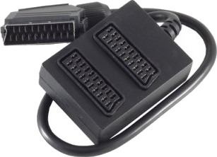 Shiverpeaks Bs94050 0,5 M Scart 21-Pin 2 X Scart 21-Pin Hankjønn Hunkjønn Sort
