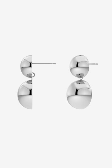 Edblad Øreringer Sphere Earrings S Steel Sølv
