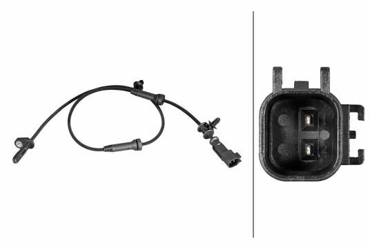 Sensor, ABS HELLA 6PU 358 216-481