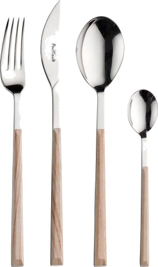 Pintinox Bestikksett 24 deler Sushi Queen Birc Beige