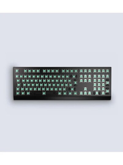 Wooting Two HE ISO No Keycaps Linear60 Universal Svart