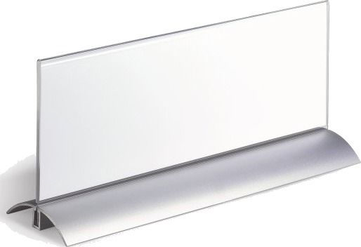 Durable 820319 Akryl Aluminium Sølv Gjennomsiktig Monokromatisk Rektangel Durable 820319 Akryl Aluminium Sølv Gjennomsiktig Monokromatisk Rektangel