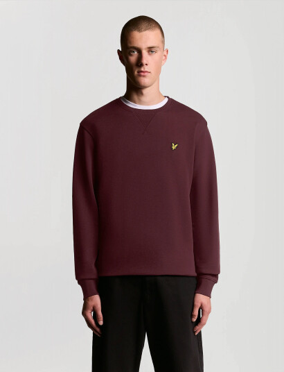 Lyle & Scott Crew Neck Sweatshirt - Purple - S