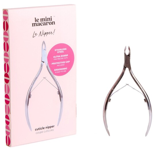 Le Mini Macaron Nail Accessory Cuticle Nipper Rose Gold Le Mini Macaron Nail Accessory Cuticle Nipper Rose Gold
