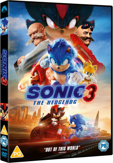 Sonic The Hedgehog 3 DVD