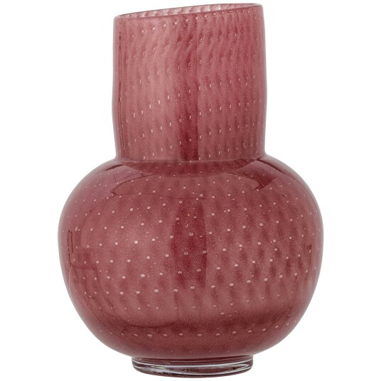 Bloomingville Roscoe Vase H21,5 cm Rose