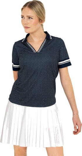 Func Factory Tracey Golf pologenser dame Navy Romb (871) Func Factory Tracey Golf pologenser dame Navy Romb (871)