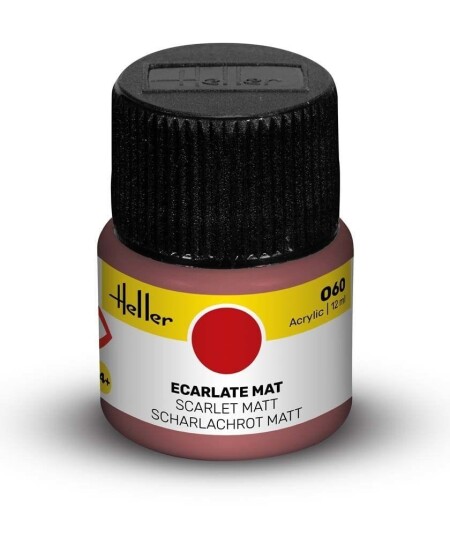 Heller Akryl No 60 Scarlet - Matt 12ml