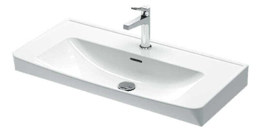 Svedbergs Skapa 80 servant, 81x41 cm, hvit
