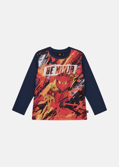 Lego LWTAFFY 702 T SHIRT L/S DARK NAVY 116 T shirts