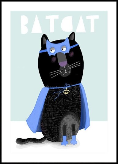 Batcat Plakat Plakat / 40x50cm
