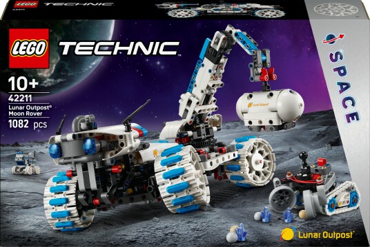 LEGO Technic 42211 Lunar Outpost månerover-romkjøretøy LEGO Technic 42211 Lunar Outpost månerover-romkjøretøy