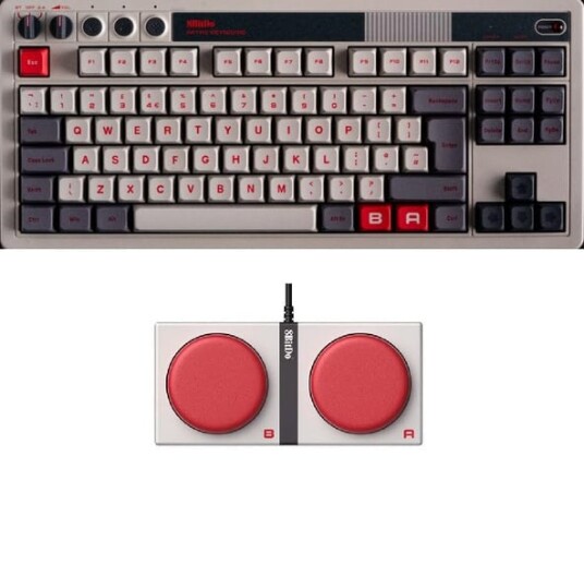 8BitDo Retro 108 Mekanisk Tastatur N Edition