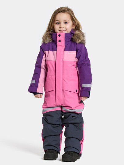 Didriksons Kids" Bjärven Coverall 4 Sweet Pink 110 Didriksons Kids" Bjärven Coverall 4 Sweet Pink 110