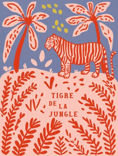 Plakat Jungel Tiger