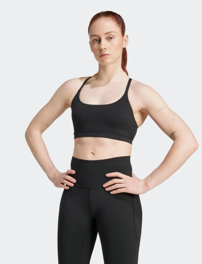 adidas Performance All Me Ls - Black - XL