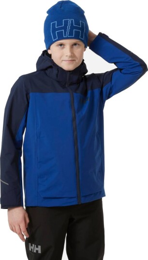 Helly Hansen Junior Sogndal Skalljakke Blå 140/10 Helly Hansen Junior Sogndal Skalljakke Blå 140/10