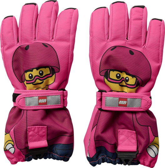 LEGO kidswear Lwagan 811 - Gloves W/Mem. - Pink - 146-152 LEGO kidswear Lwagan 811 - Gloves W/Mem. - Pink - 146-152