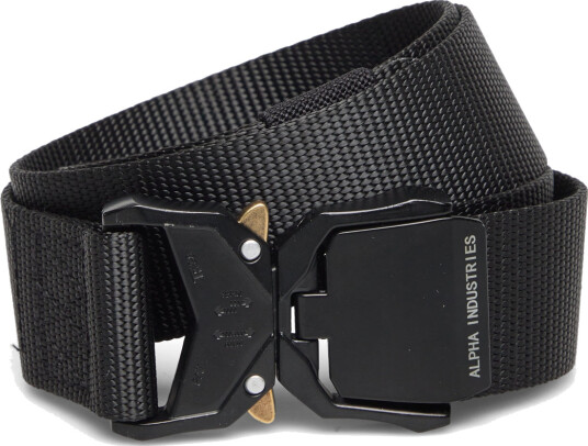 Alpha Industries Utility Belt - Black - ONE SIZE Alpha Industries Utility Belt - Black - ONE SIZE