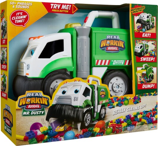 Jakks Real Working Buddies Dusty Green 38cm