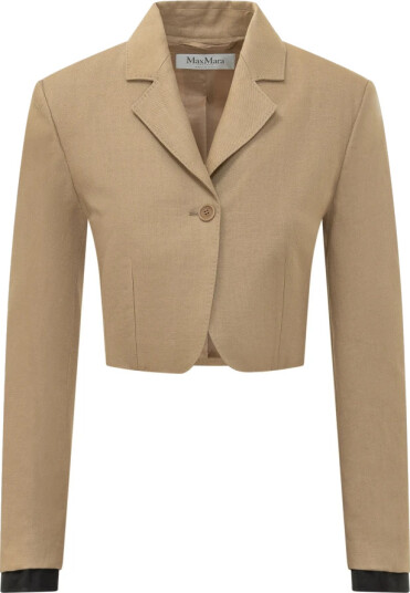 Max Mara Dame Jakker Brun S, Max Mara Dame Jakker Brun S,