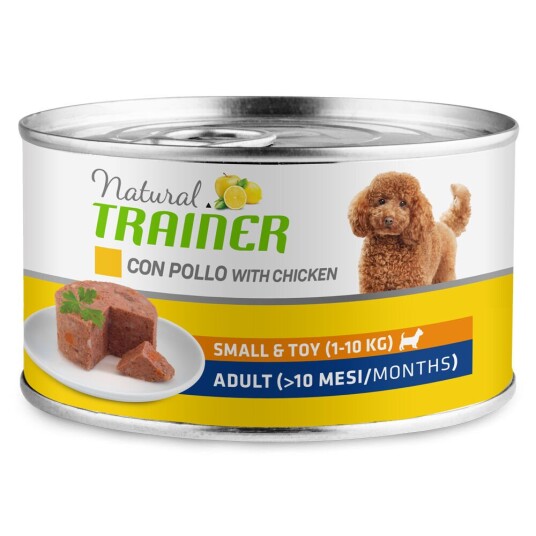 Trainer Natural Dog Natural Trainer Small & Toy Voksen 6 X 150 G 6 X 150 G Kylling Trainer Natural Dog Natural Trainer Small & Toy Voksen 6 X 150 G 6 X 150 G Kylling