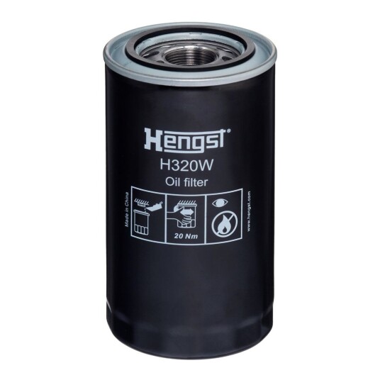 Oljefilter HENGST FILTER H320W Oljefilter HENGST FILTER H320W