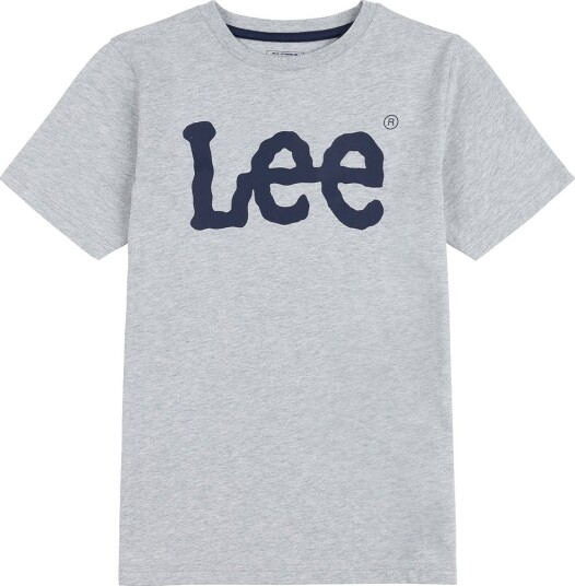 Lee Jeans Wobbly Graphic T Shirt Grey 122 Lee Jeans Wobbly Graphic T Shirt Grey 122